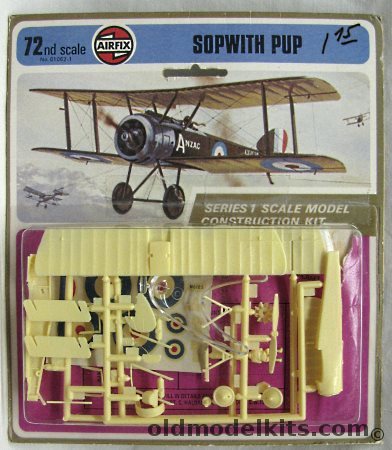 Airfix 1/72 Sopwith Pup, 01062-1 plastic model kit